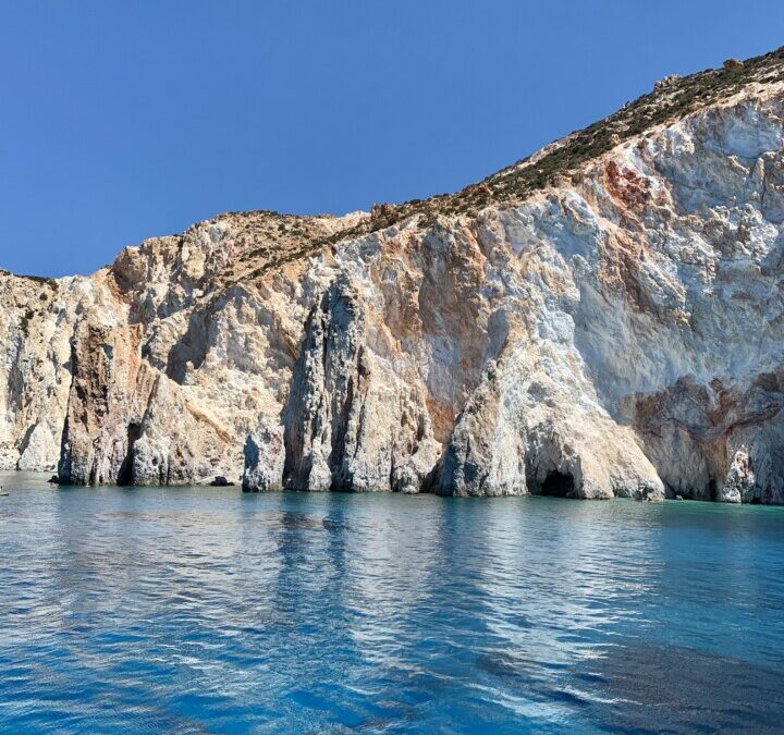 Poliegos by Boat